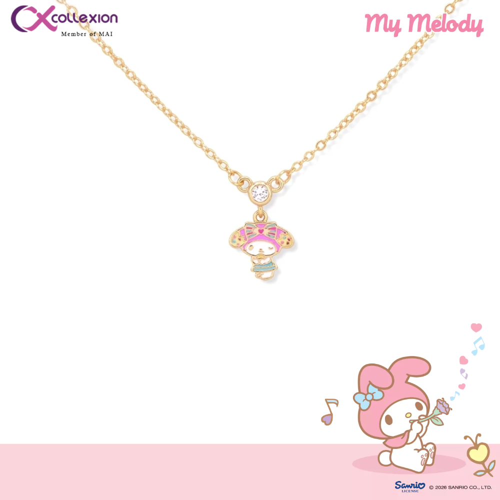 Kalung Anak Lapis Emas Collexion My Melody Guava Drizzle Gold Plated Necklace Gold 0811250014