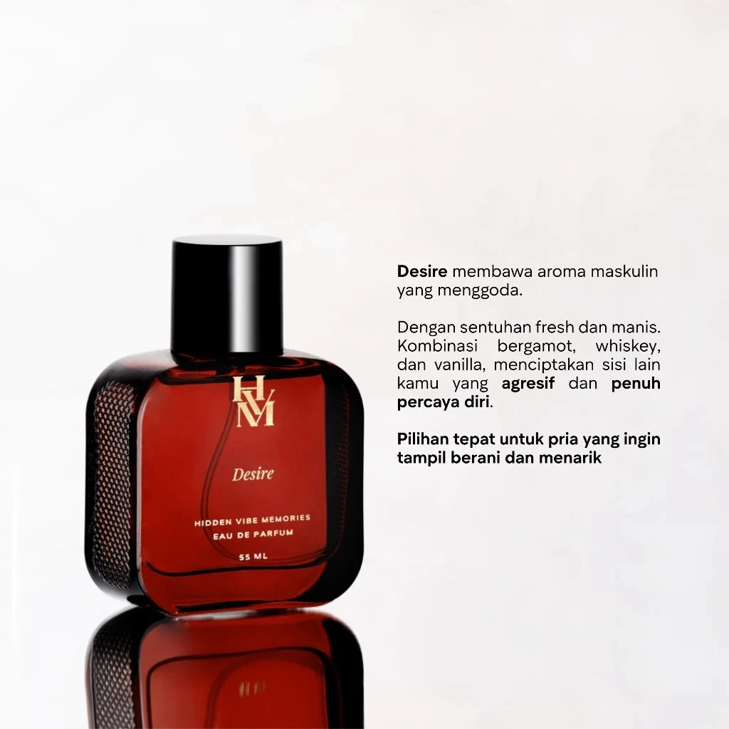 HVM Delicious Intensely Unisex Parfum Tahan Lama