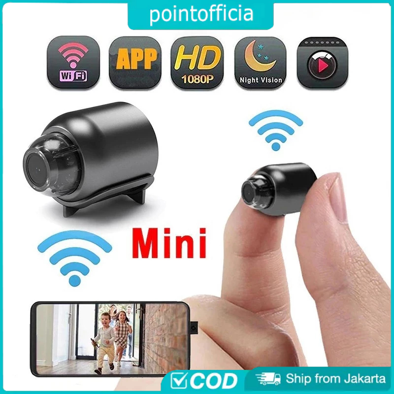 Pemotretan sudut super lebar CAMERA MINI WIFI HIDDEN CAMERA Pemotretan 4K HD CAMERA WIFI MINI HIDDEN