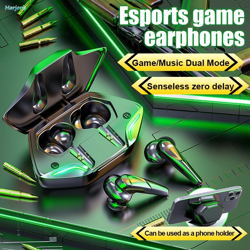 G11 TWS Gaming Headset Wireless Earphone Low Latency Earbuds Waterproof Headphone For All Smartphone
