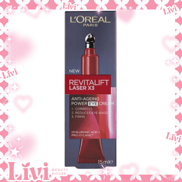 LIVI - Loreal paris Revitalift Laser x3 Eye cream