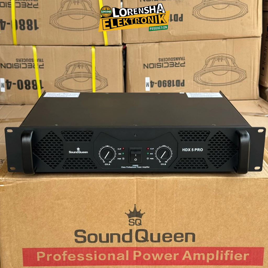 Power Amplifier Soundqueen HDX 5 PRO Original