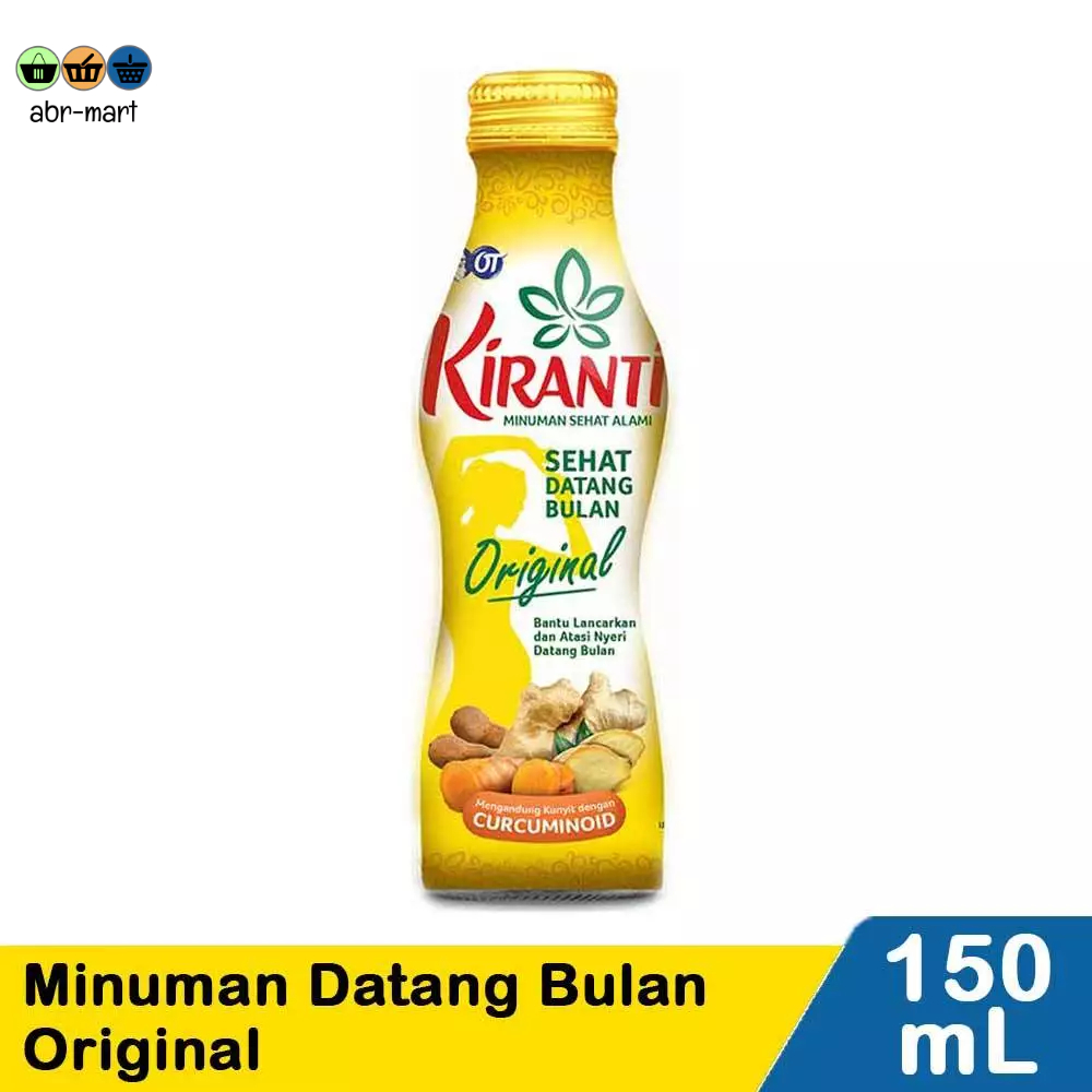 1 DUS KIRANTI SEHAT DATANG BULAN ORIGINAL 24x150ML