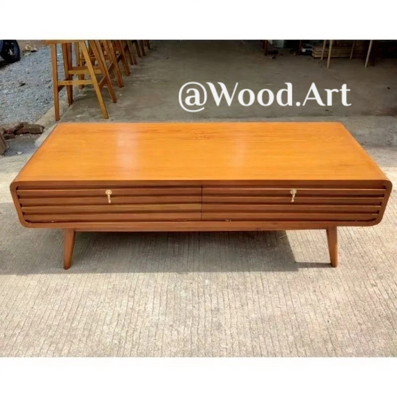 Meja Coffe / coffetable /meja ruang tamu minimalis kayu jati jepara Wood Art Furniture