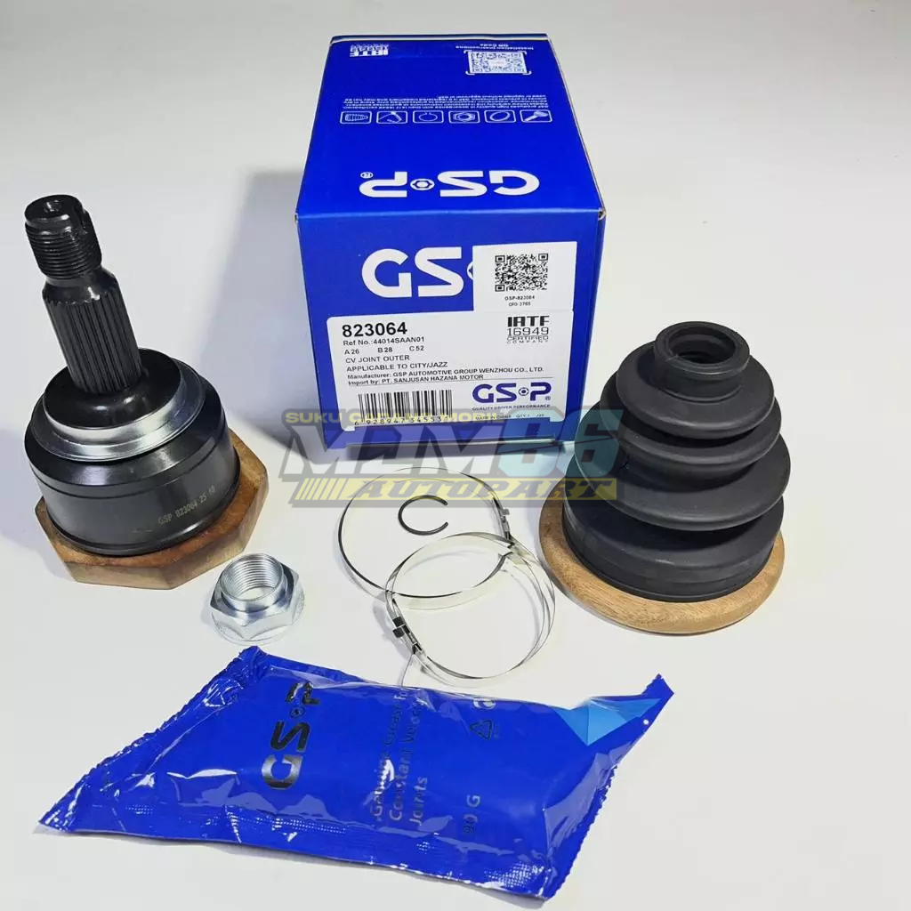 CV Joint Outer As Roda Luar Kanan / Kiri Honda Jazz GD3 City GD8 VTEC IDSI GSP 823064