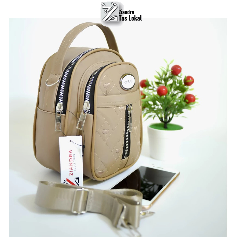 Chibao Tas Lokal wanita / tas chibao 3in1 ransel, jinjing dan gendong
