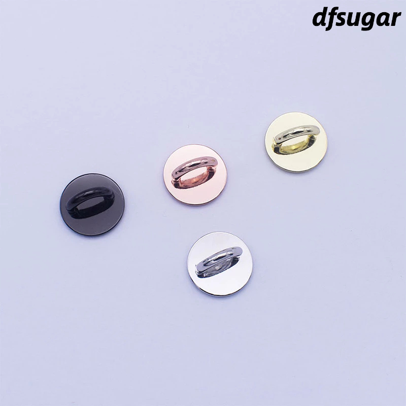 Liontin Rumbai Dasar Logam DIY Aksesori Casing Ponsel Liontin Bentuk Hati Bulat
