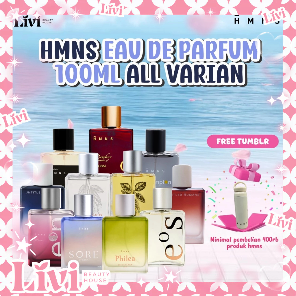 LIVI - (New Launch - PHILEA - SORE) HMNS Eau De Parfum 100ml ALL VAR | Essence Of The Sun, Unrosed, 