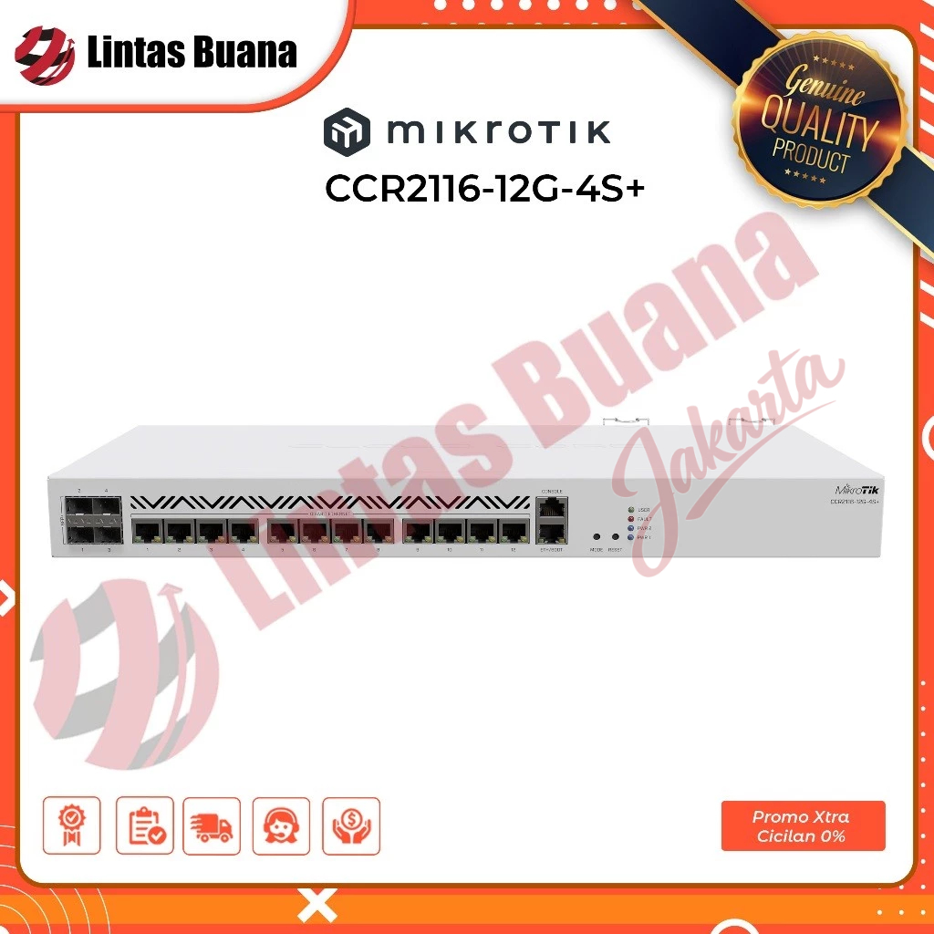 Mikrotik CCR2116-12G-4S+ / Mikrotik CCR 2116-12G-4S+