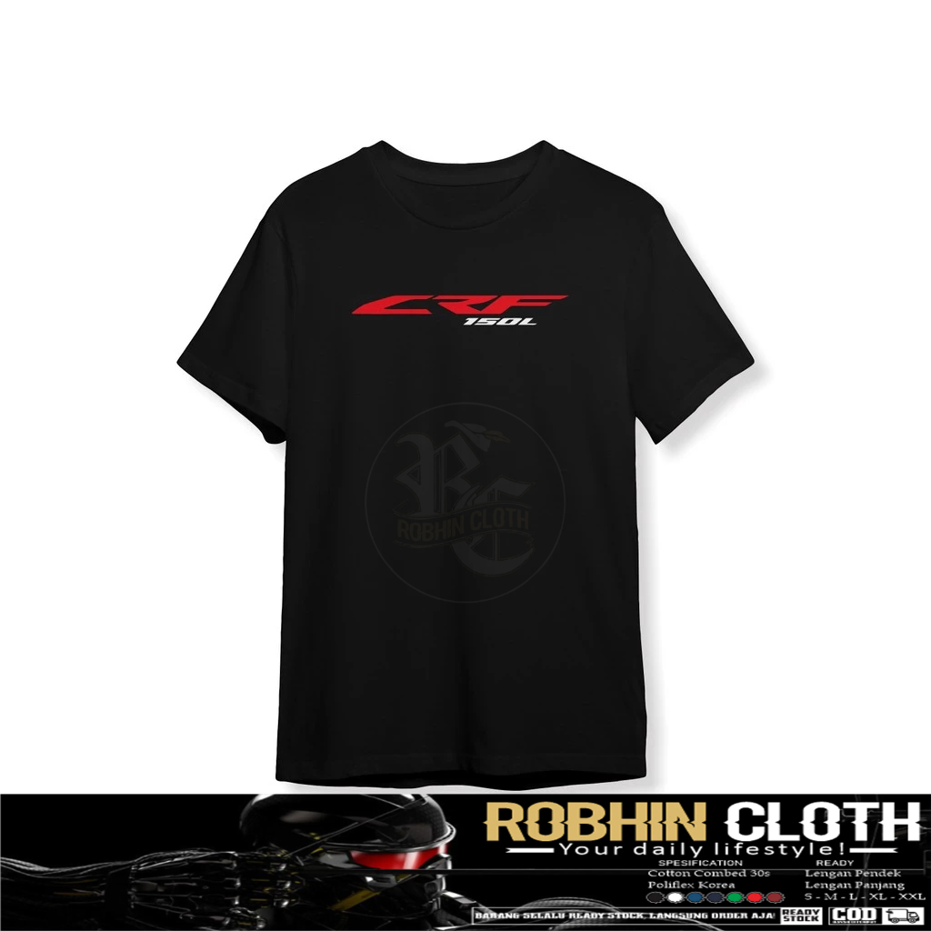 Kaos Baju HONDA CRF 150L Baju Otomotif