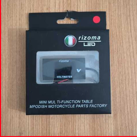 Volt meter Rizoma Voltmeter digital rizoma anti air voltmeter aki