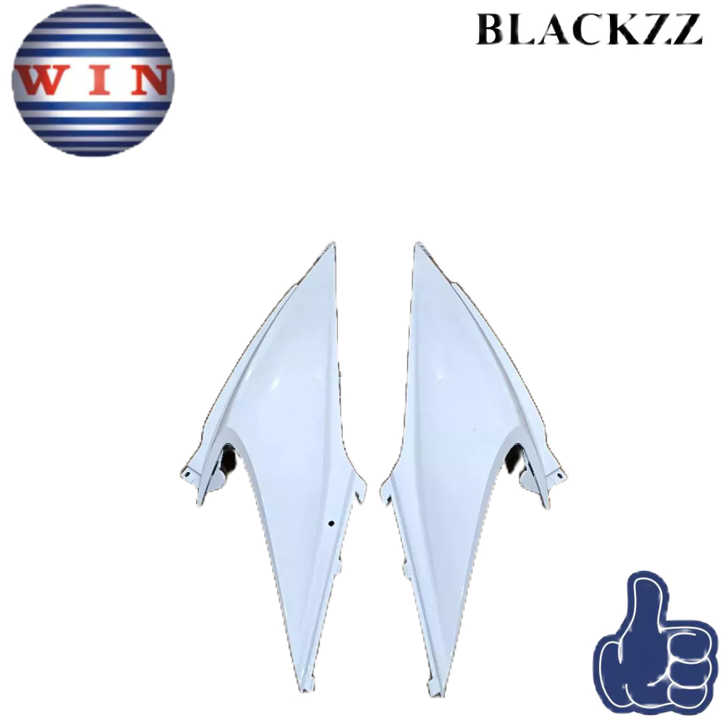 Cover Body Samping Beat Karbu Lama PUTIH 2008 2009 2010 2011 2012 (1 SET KANAN KIRI) Original WIN