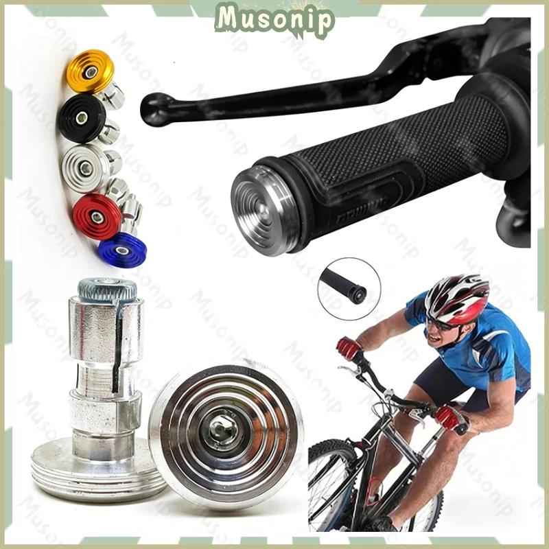 Jalu Stang Ulir Motor Sporty Keren Aksesoris Motor Tutup Ujung CNC Untuk Vixion Tiger