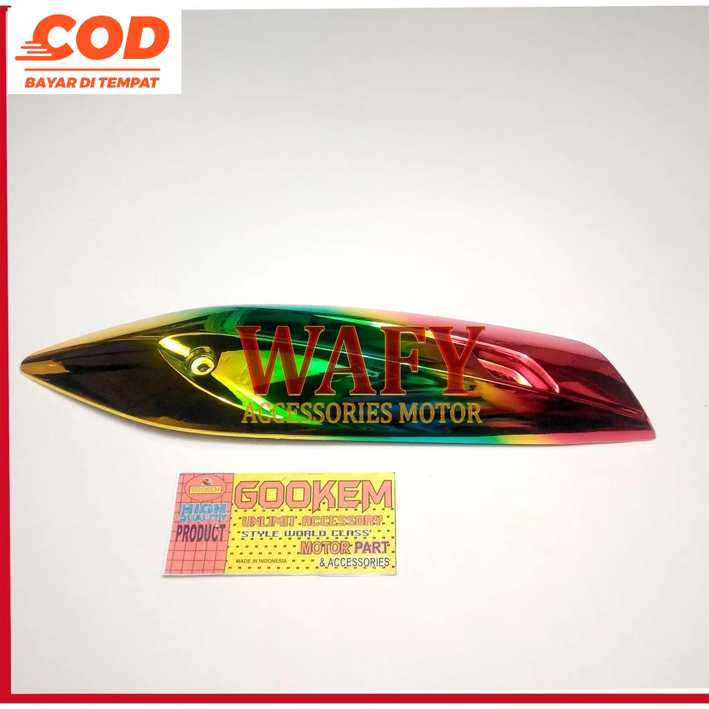 Cover Knalpot Mio Sporty Tutup Knalpot Mio Sporty