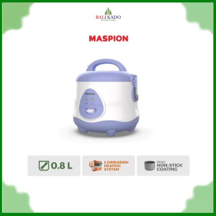 Maspion Rice Cooker 0,6 Liter EX-0618 / Magic Com 0,6L Maspion EX 0618 - Garansi Resmi