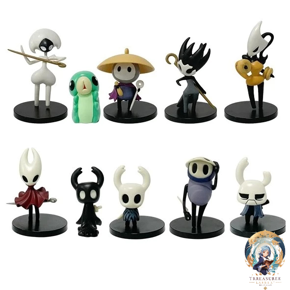 Action Figure Hollow Knight Silk Song - TB - Mini Set 10 - Mainan Action Figur Silksong - Treasure B
