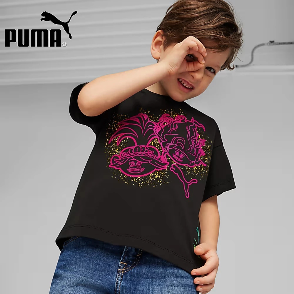 PUMA Kaos Anak Puma X Trolls Graphic Tee 624844 01