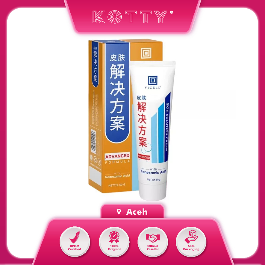 Kotty Kosmetik - Hanasui Vicell Meilibahenling Scar / Vicell Skin Care For Scars Solution Penghilang