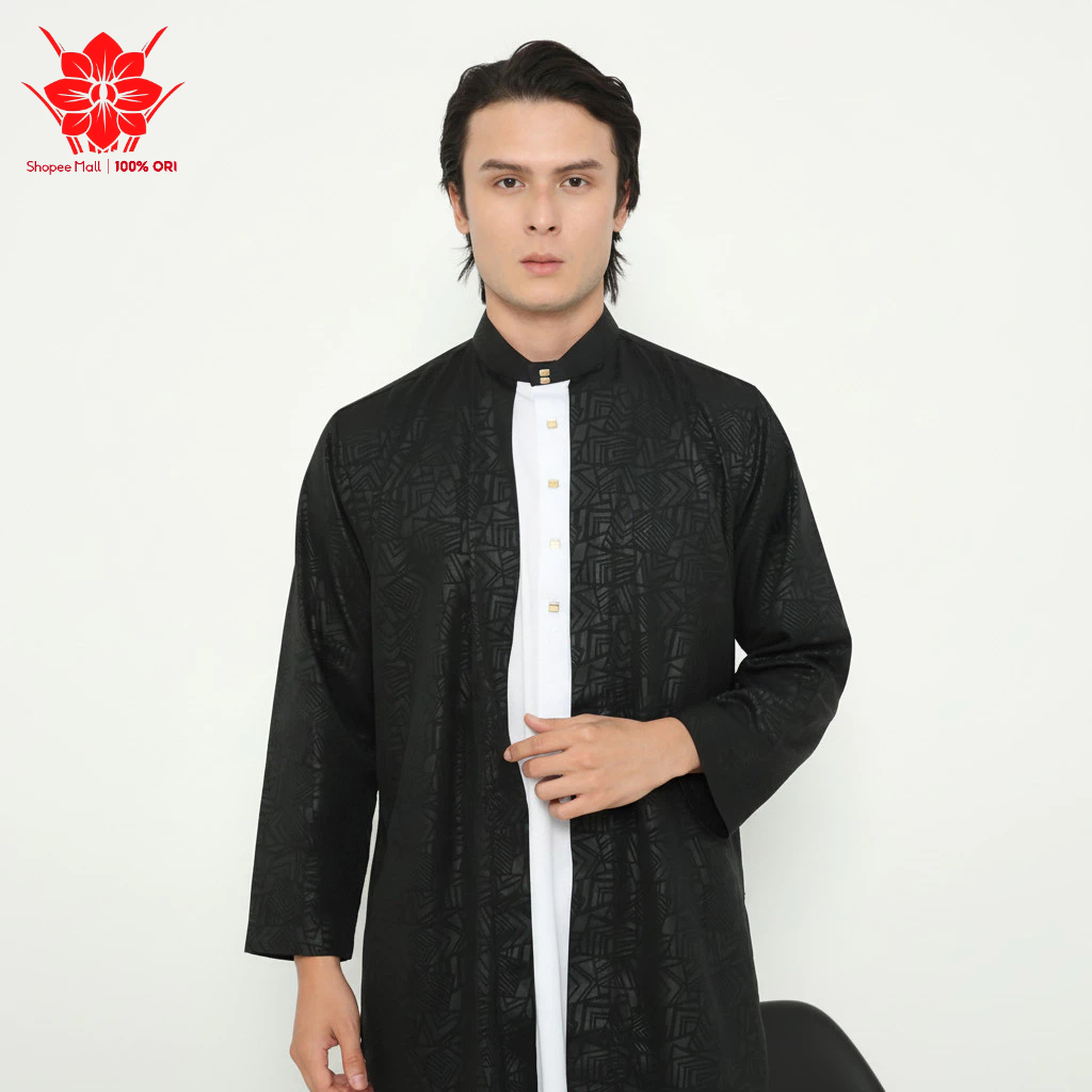 ANGGREK – GAMIS SULTAN AKBAR Jubah Pria Premium Kain Adem Gamis Pria Original Slimfit