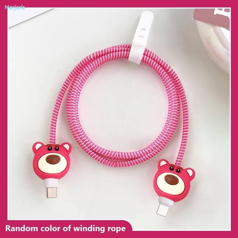 COD Data Lucu Perlindungan Kabel / Cable Bite Karakter/Pelindung Kabel Charger Kabel Data Kawat Kabe