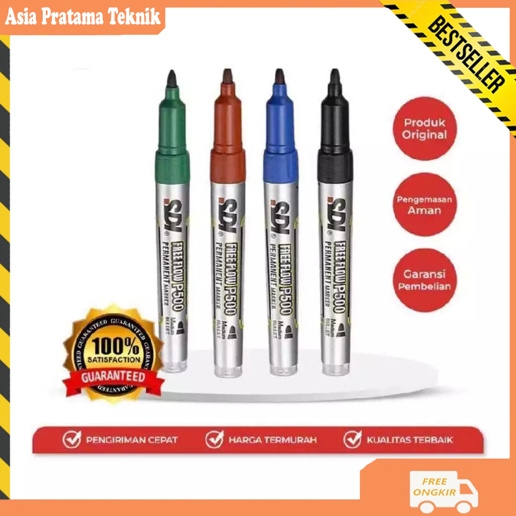 SDI Spidol permanen market P500 ( satuan )