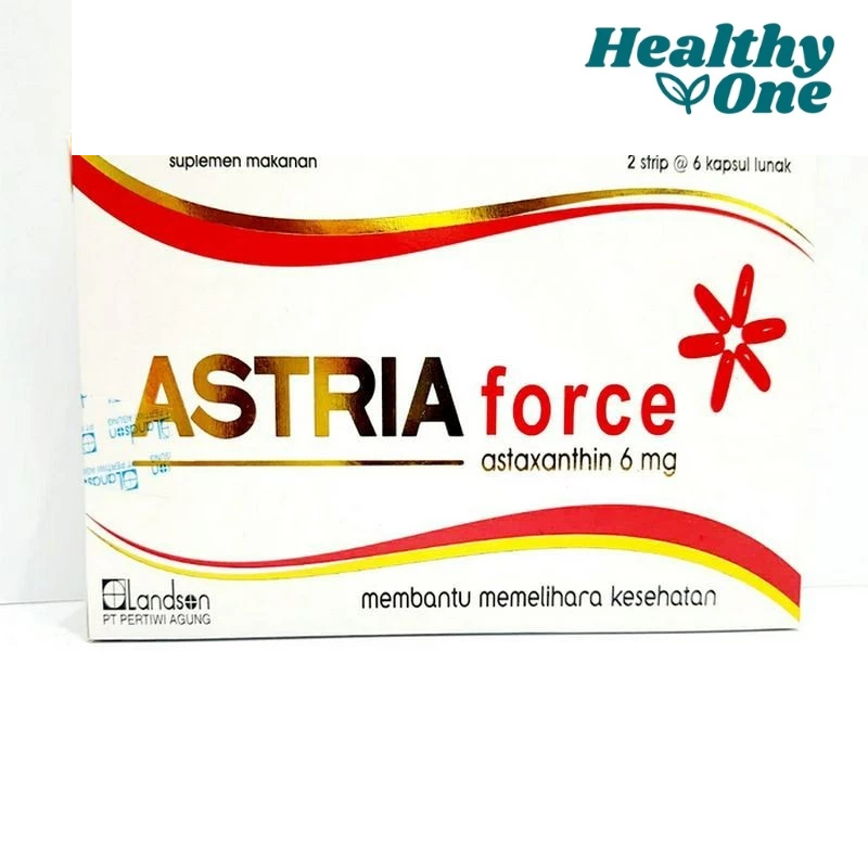 ASTRIA FORCE ASTAXANTHIN 6MG