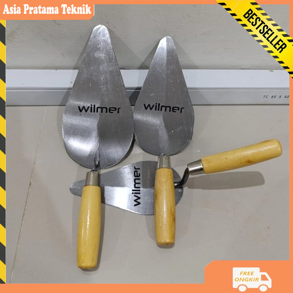 Sendok semen baja - sendok semen stainless cetok bangunan murah ukuran Pendek / Sedang / Panjang