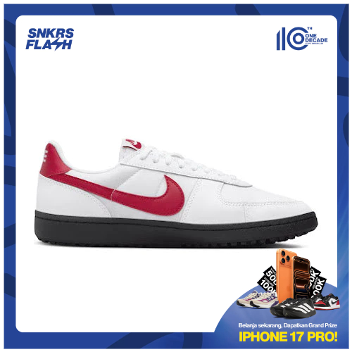 NIKE Field General 82 Sp White Varsity Red Sepatu Sneakers Unisex