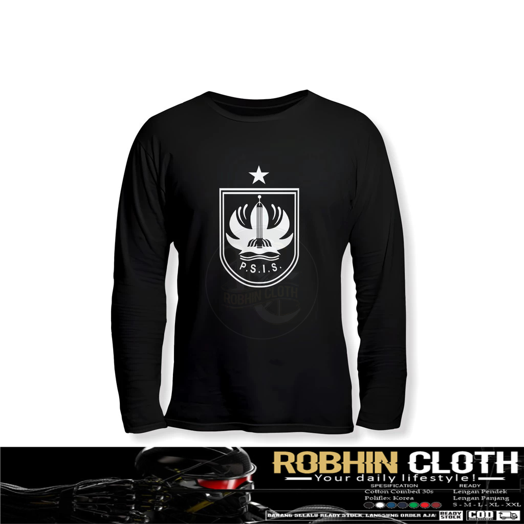 Kaos Baju PSIS Semarang Lengan Panjang Baju Sport