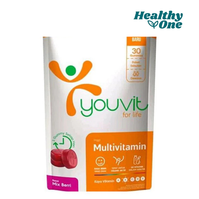 YOUVIT MULTIVITAMIN DEWASA 30`