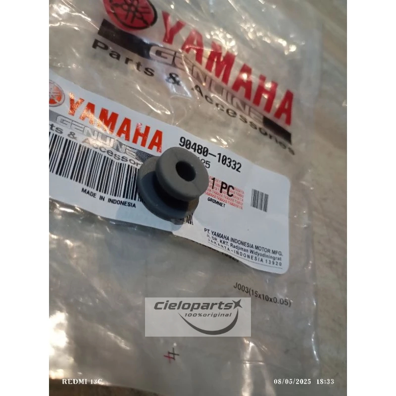 Karet Dudukan Tameng Knalpot Mio - Mio Smile -Mio Sporty-Mio Soul Original YGP 90480-10332
