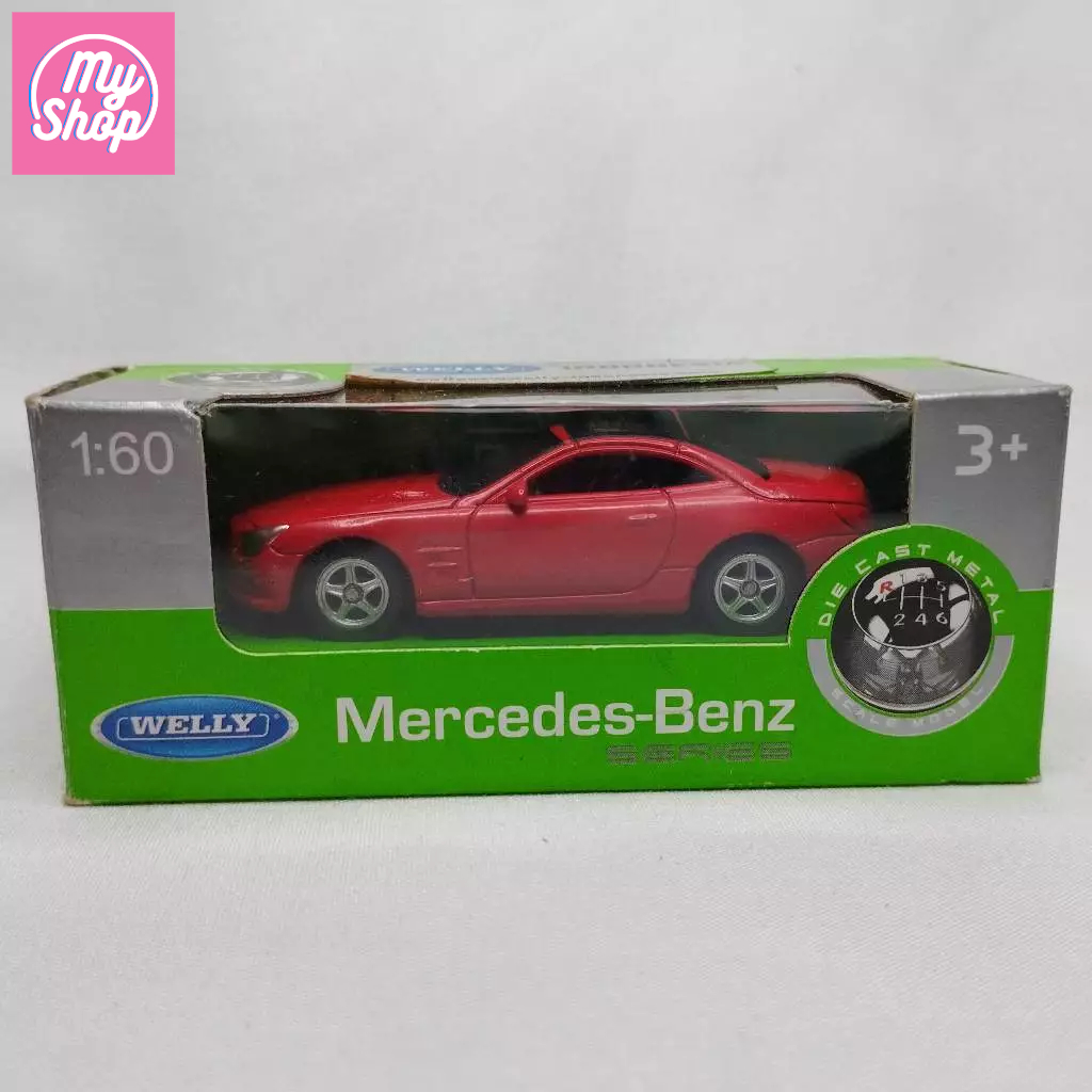 Welly Mercedes Benz SL 500 Red Color