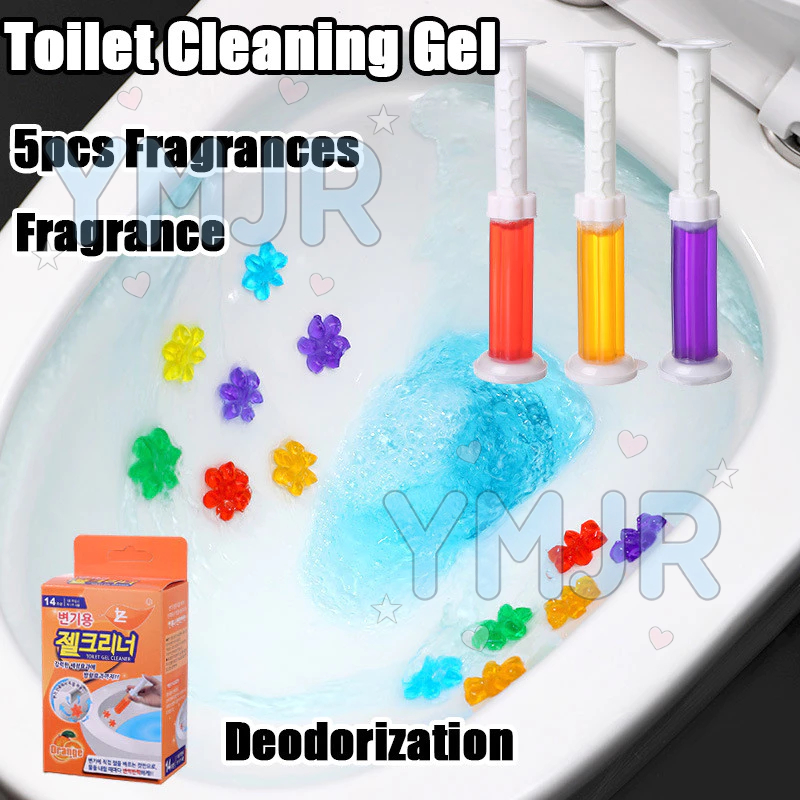 YMJR Gel Penghilang Bau Toilet Gel Pewangi Toilet Tembakan Gel Pewangi Toilet -Sabun Pengharum Toile