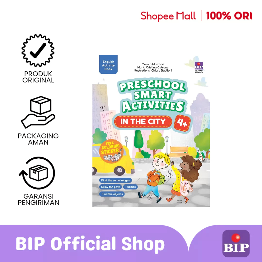 Preschool smart activities - In the city