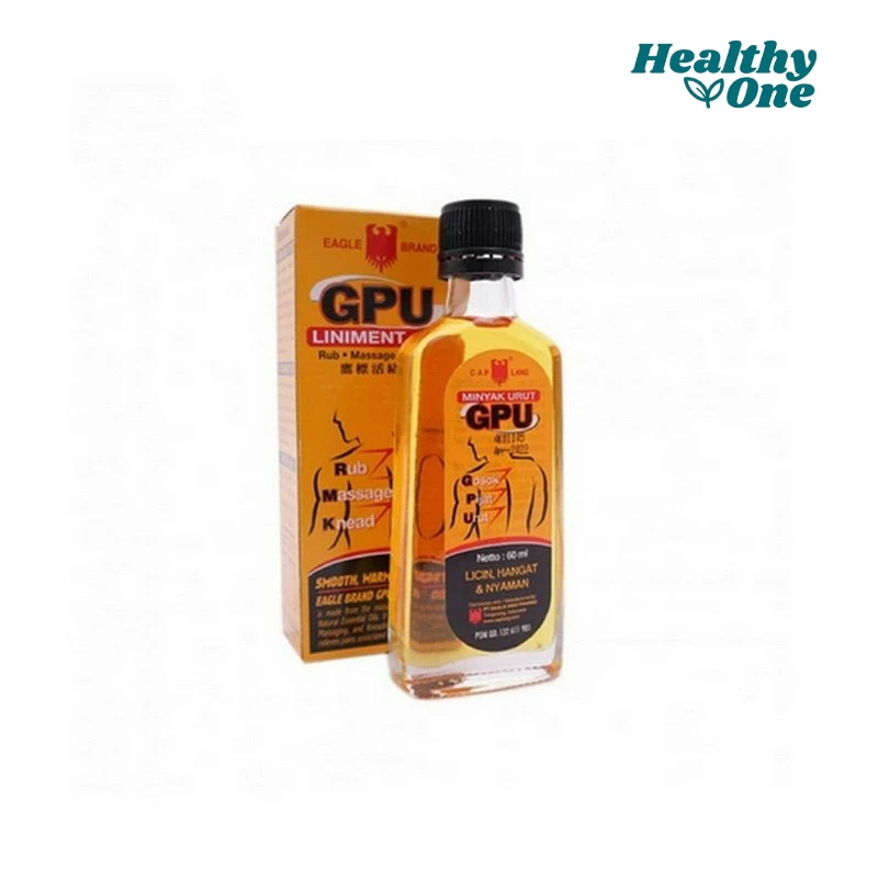 MINYAK URUT GPU CAP LANG 60ML