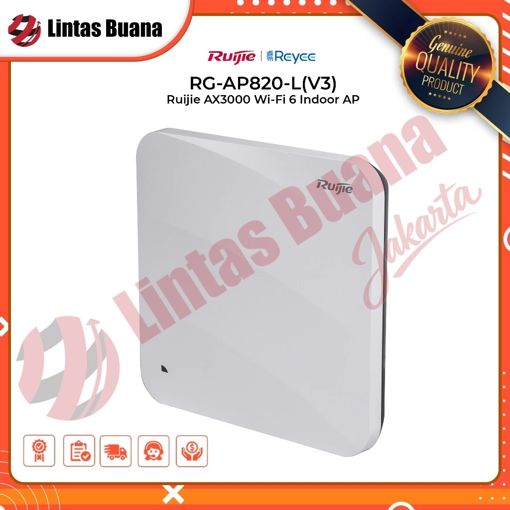 Access Point RG-AP820L(V3) Wifi 6 AX3000 Indoor AP