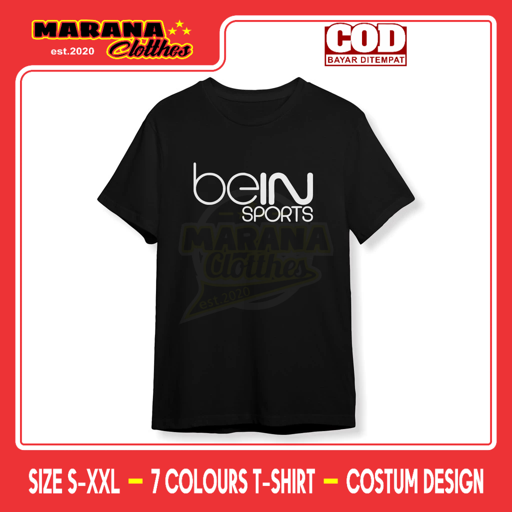 Kaos BEIN SPORT Baju Perusahaan