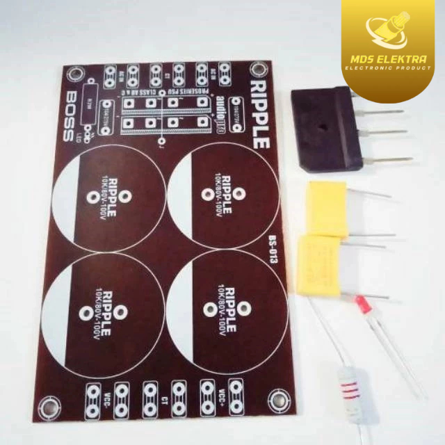 PCB PSU For 4 Elco Plus Komponen