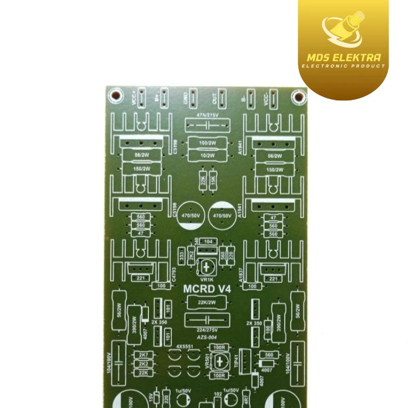 PCB Driver Power Amplifier MCRD V4 HOREG
