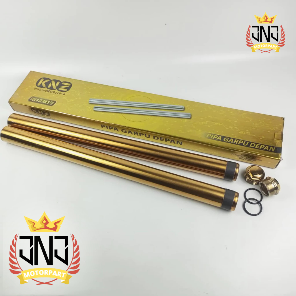 AS SHOCK DEPAN GOLD YAMAHA BYSON PANJANG 57CM DIAMETER AS 41MM (45P) DRAT FRONT PIPE SHOK SOK KNZ [J