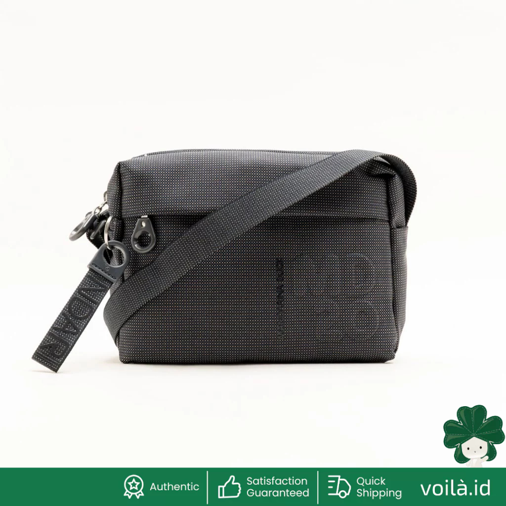 MD20 Small Crossbody Bag with Front Pocket Steel