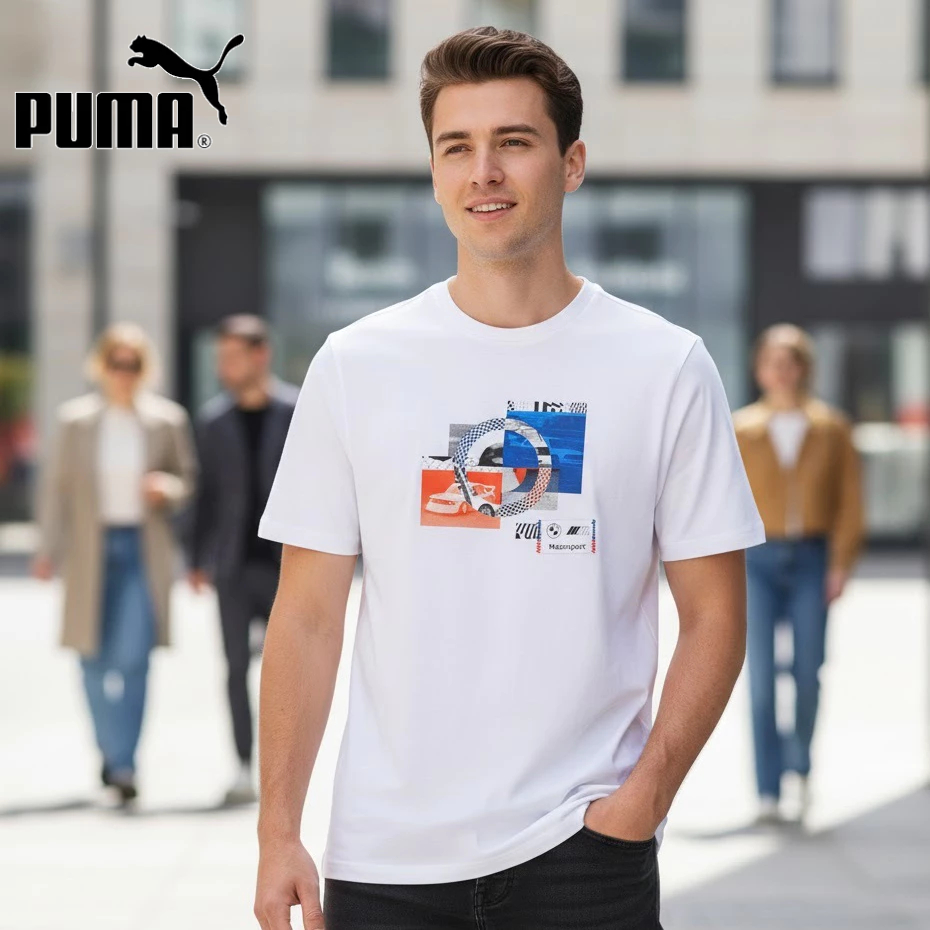PUMA Kaos Motorsport Bmw Mms Statement Car Graphic Tee Rlxd 538116 02