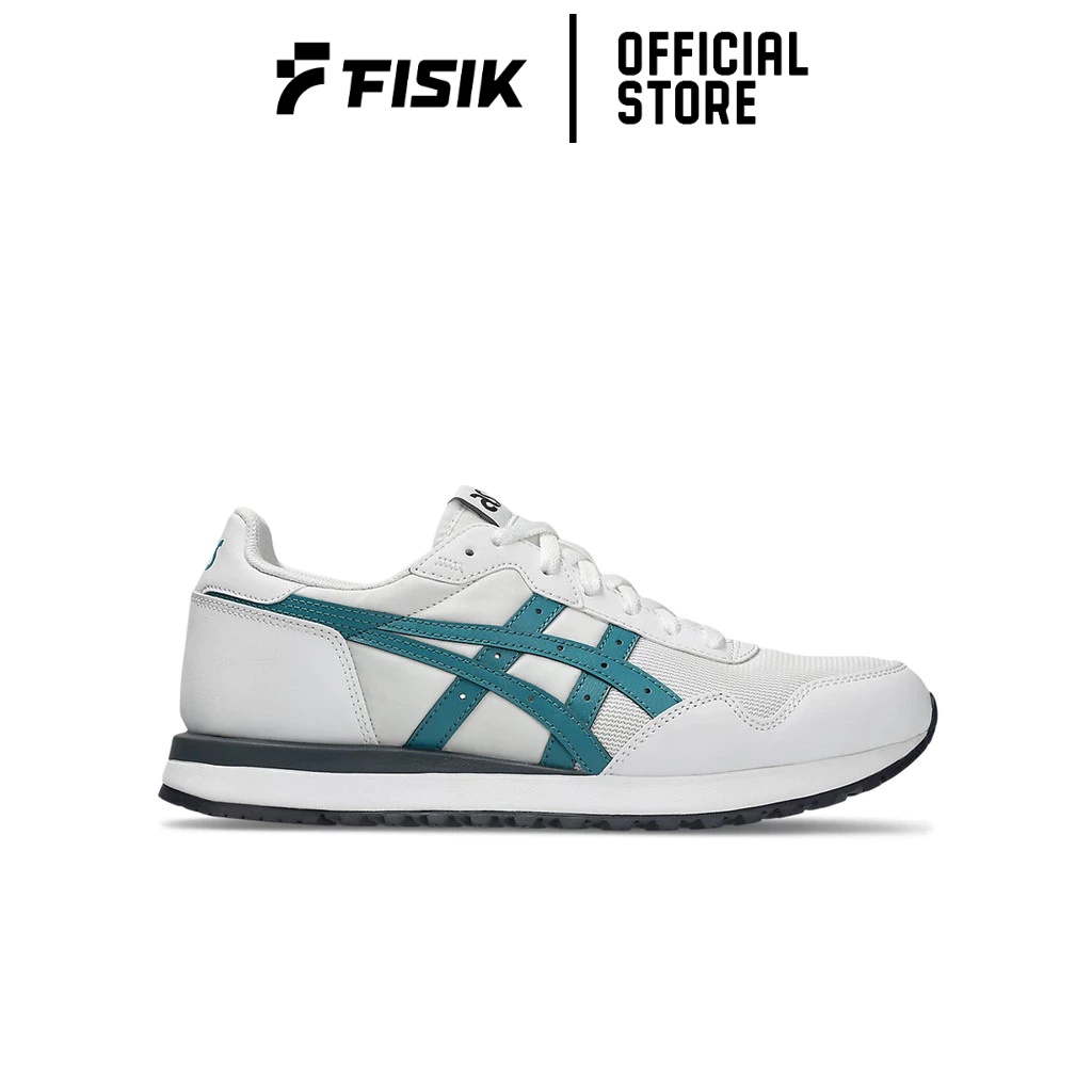 ASICS TIGER RUNNER II-WHITE/BLUE TEAL ASC1203A612.101