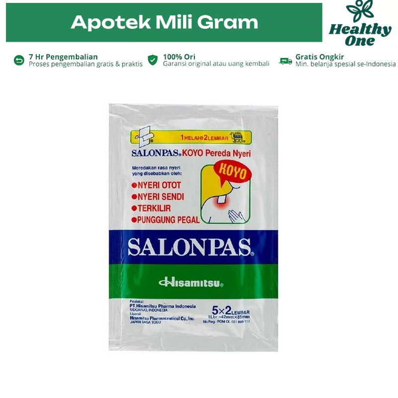 KOYO SALONPAS UKURAN BESAR 1X2 LEMBAR