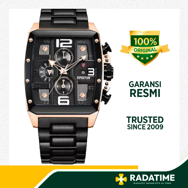 Jam Tangan Pria Expedition Original & Garansi Resmi 1 Tahun E6636 MCBBRBA
