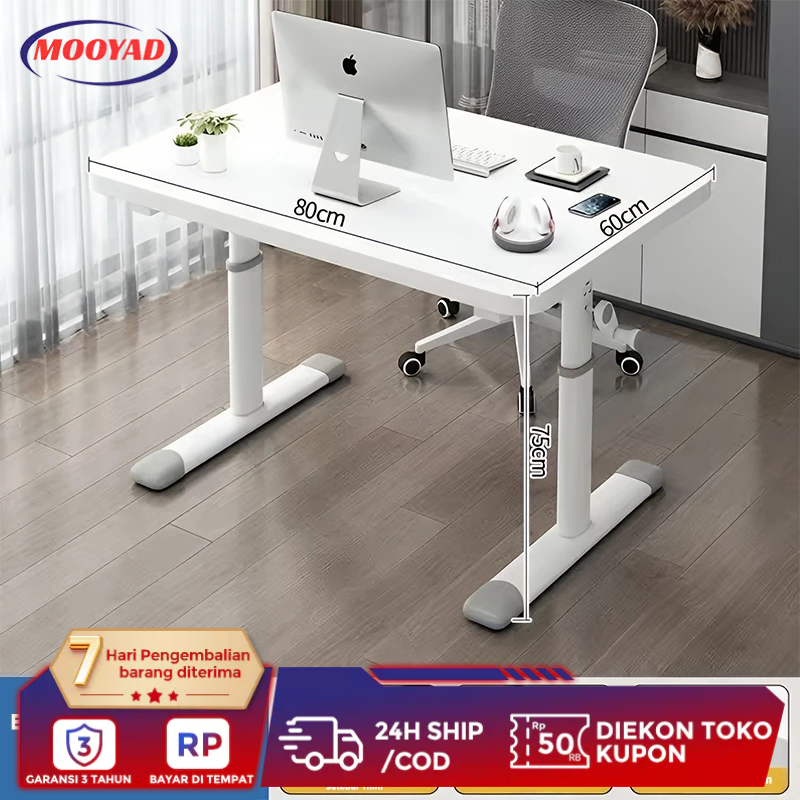 120CM Meja Angkat Listrik/Meja Komputer/Meja Kantor/Meja Belajar/Meja Permainan/Meja Belajar/Meja ga