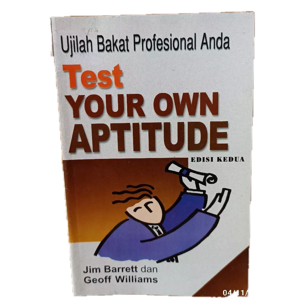 buku ujilah bakat profesional anda test your own aptitude 2047 hal 2001