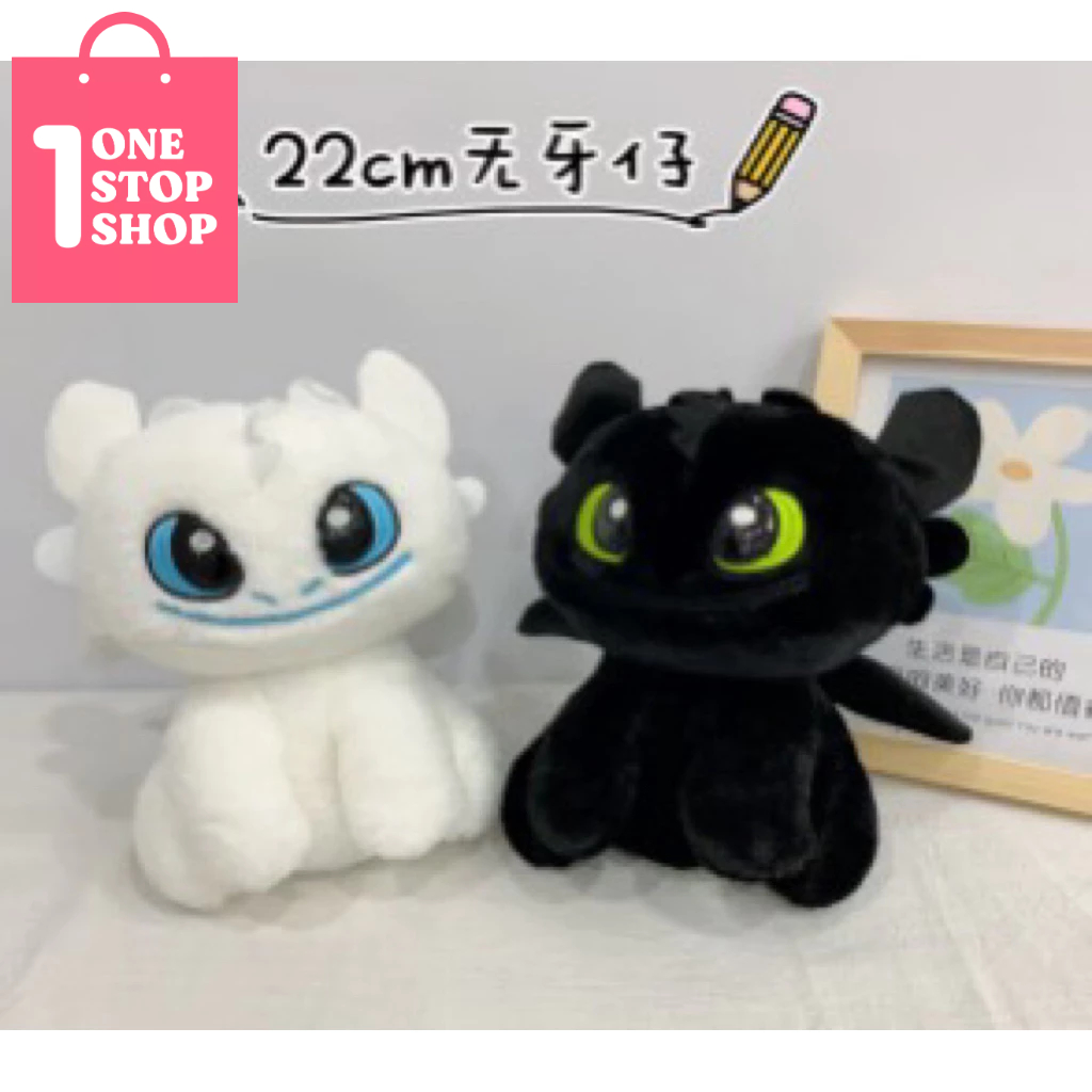 How To Train Your Dragon Toothless Dragon Boneka Toy Night Fury 8cm