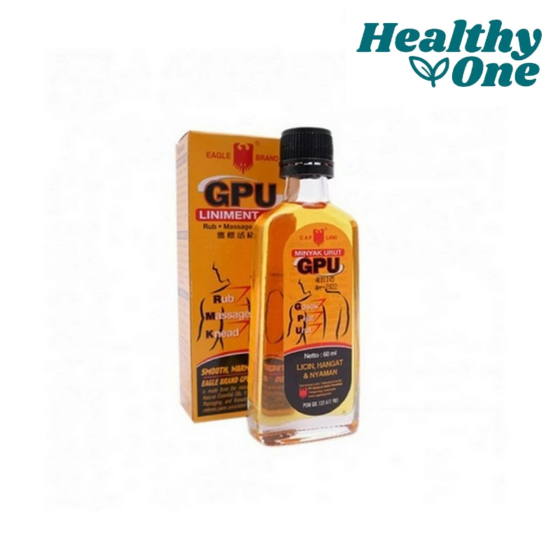 MINYAK URUT GPU CAP LANG 60ML