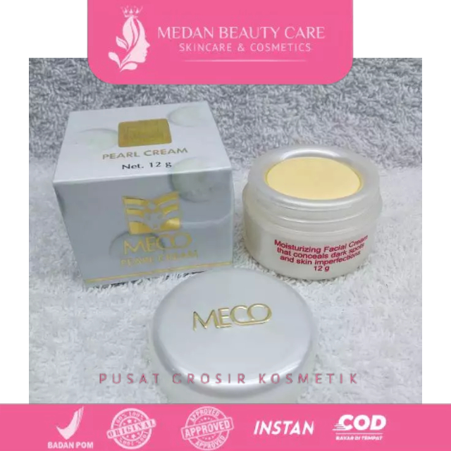 Meco Pearl Cream 12gr Original Bpom